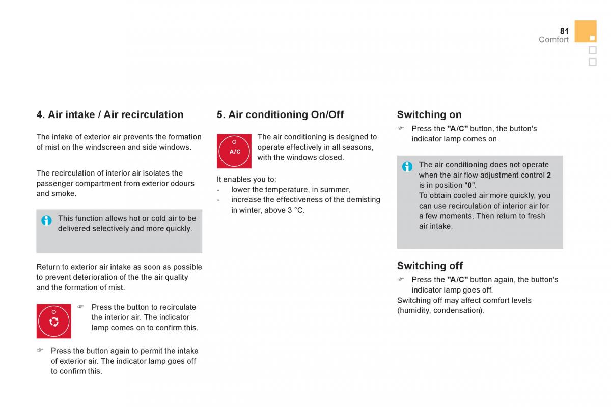 Citroen DS4 owners manual / page 83