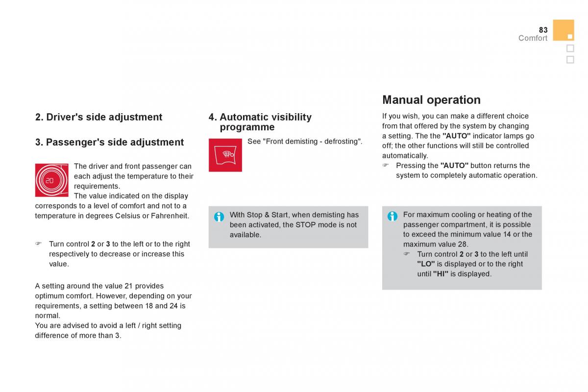 Citroen DS4 owners manual / page 85