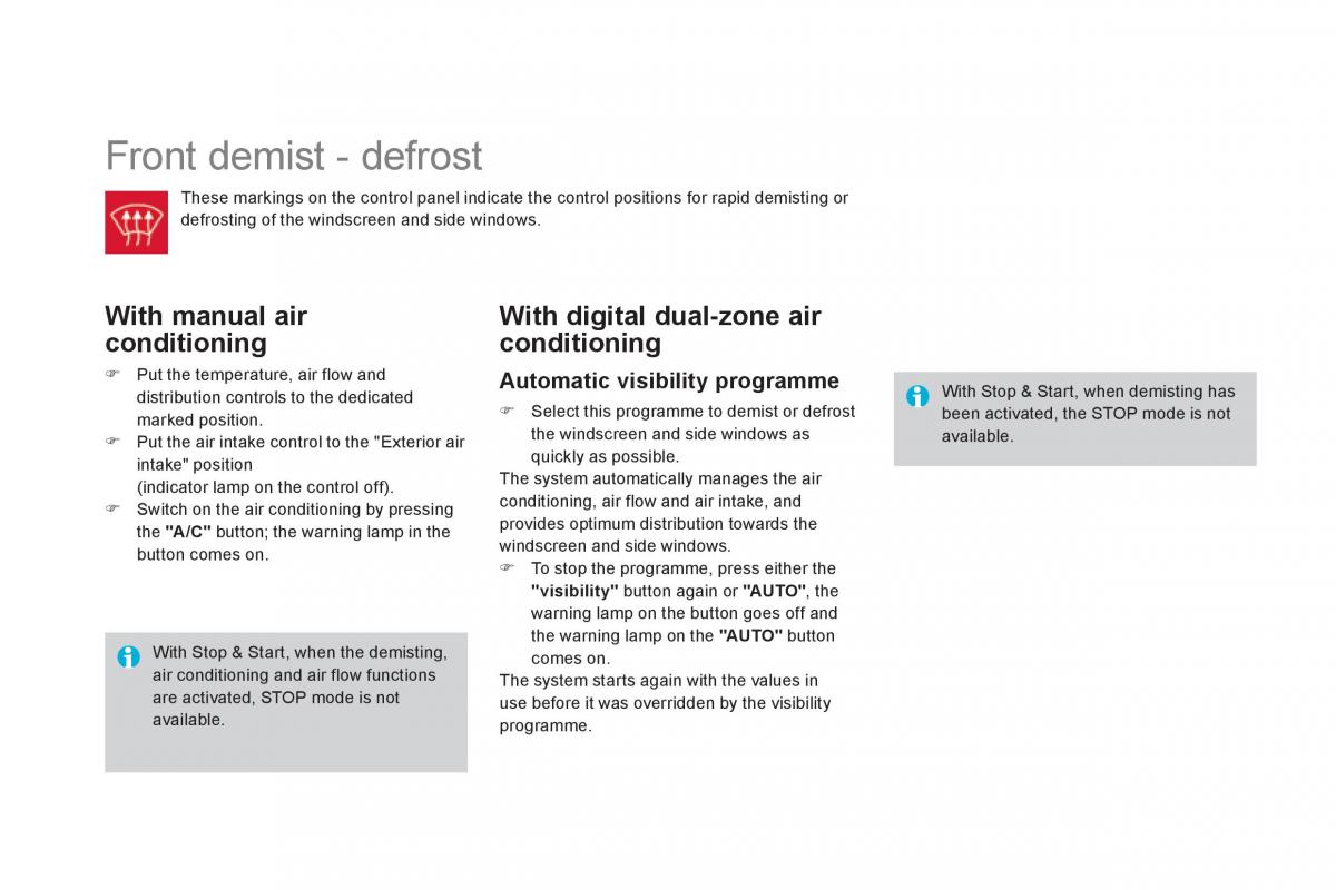 Citroen DS4 owners manual / page 88