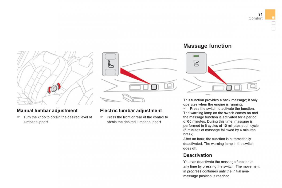 Citroen DS4 owners manual / page 93