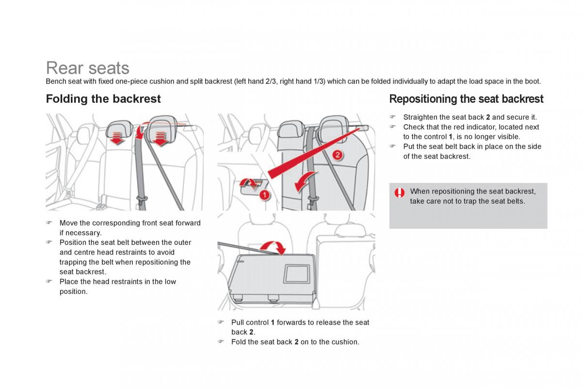 Citroen DS4 owners manual / page 94