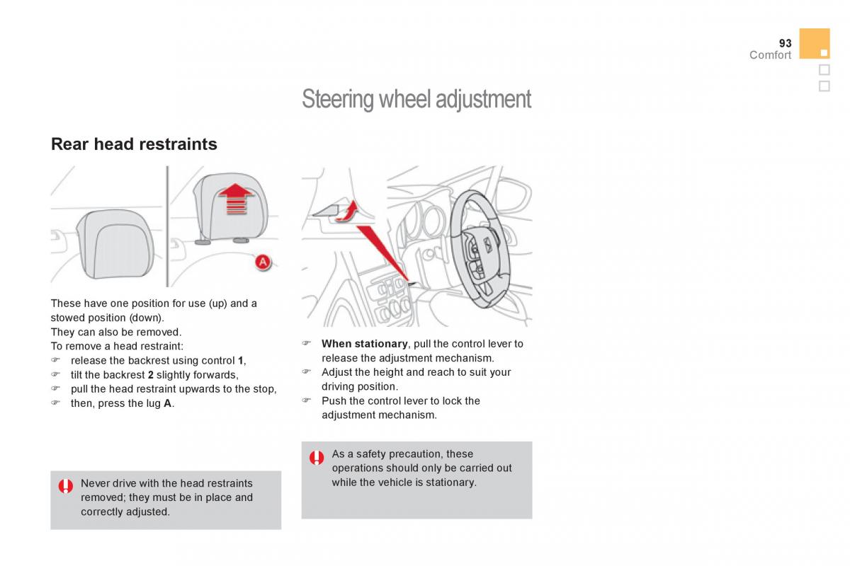 Citroen DS4 owners manual / page 95