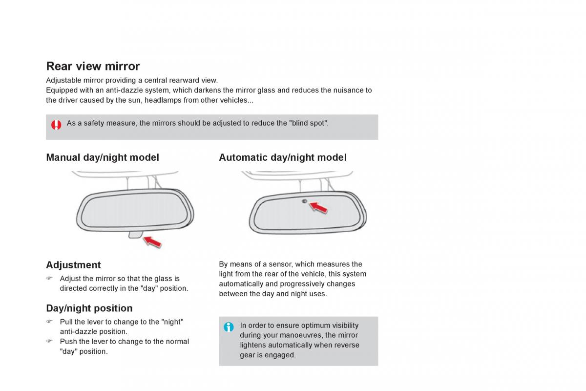 Citroen DS4 owners manual / page 98