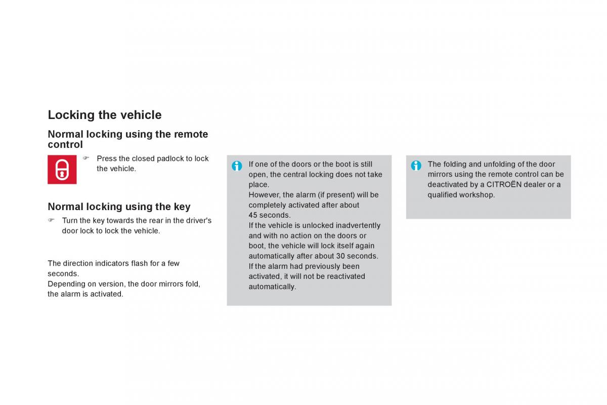 Citroen DS4 owners manual / page 104