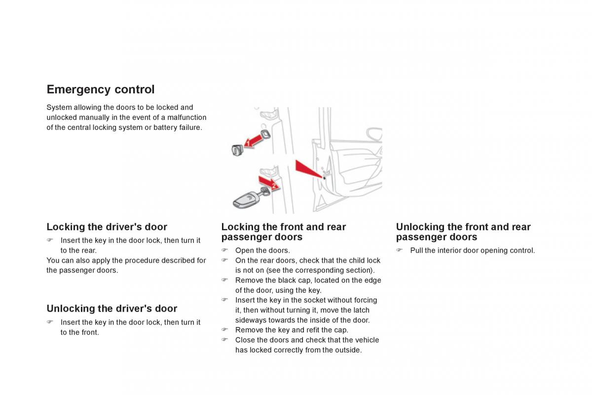 Citroen DS4 owners manual / page 116