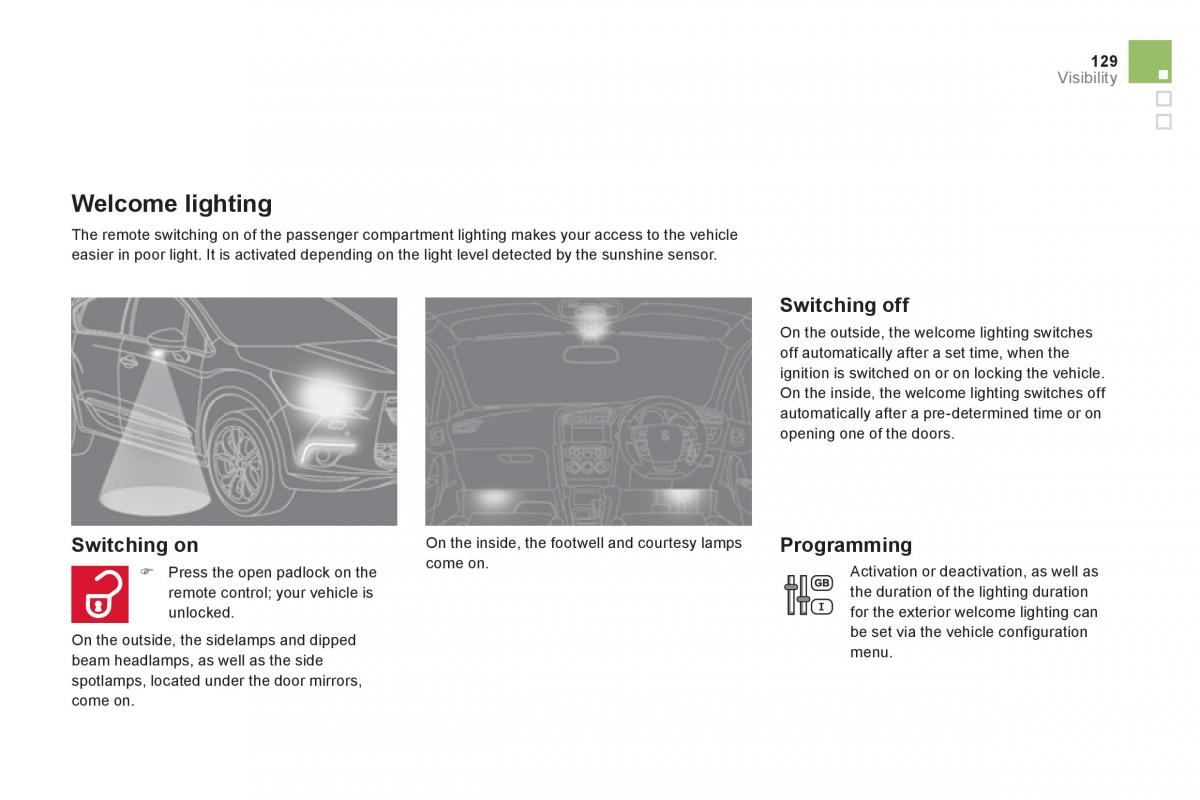 Citroen DS4 owners manual / page 131