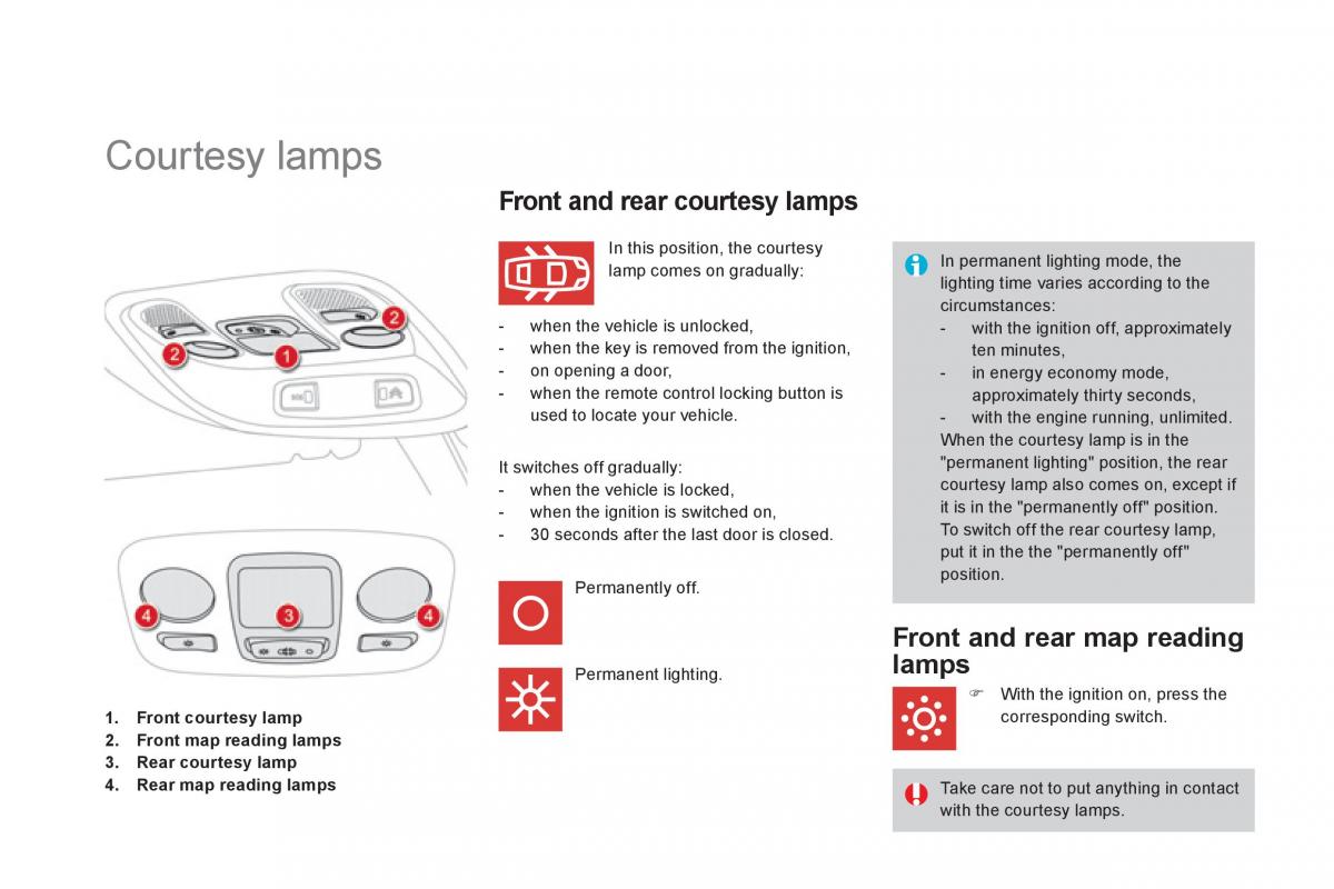 Citroen DS4 owners manual / page 140