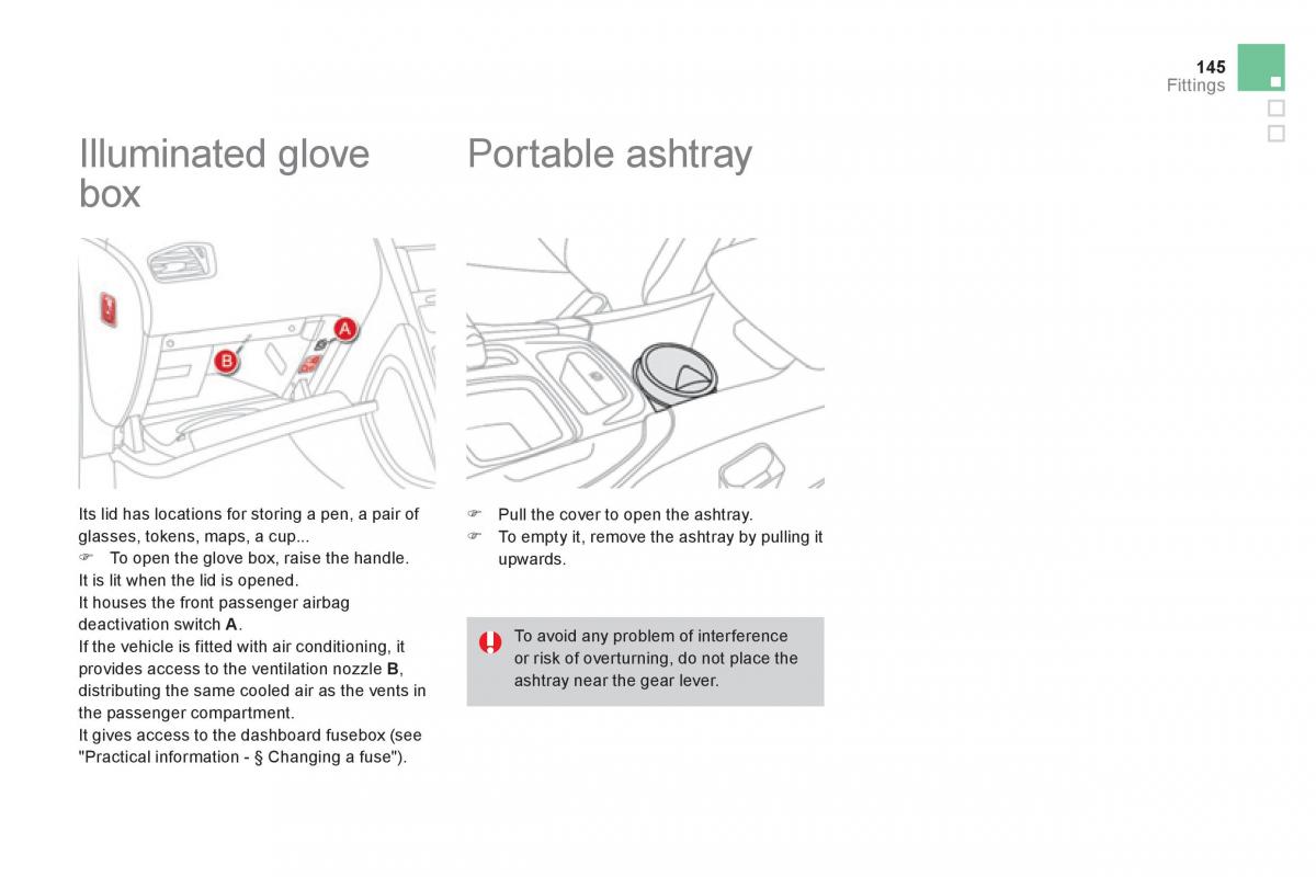 Citroen DS4 owners manual / page 147