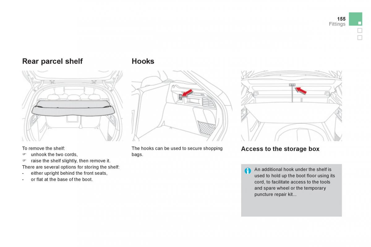 Citroen DS4 owners manual / page 157