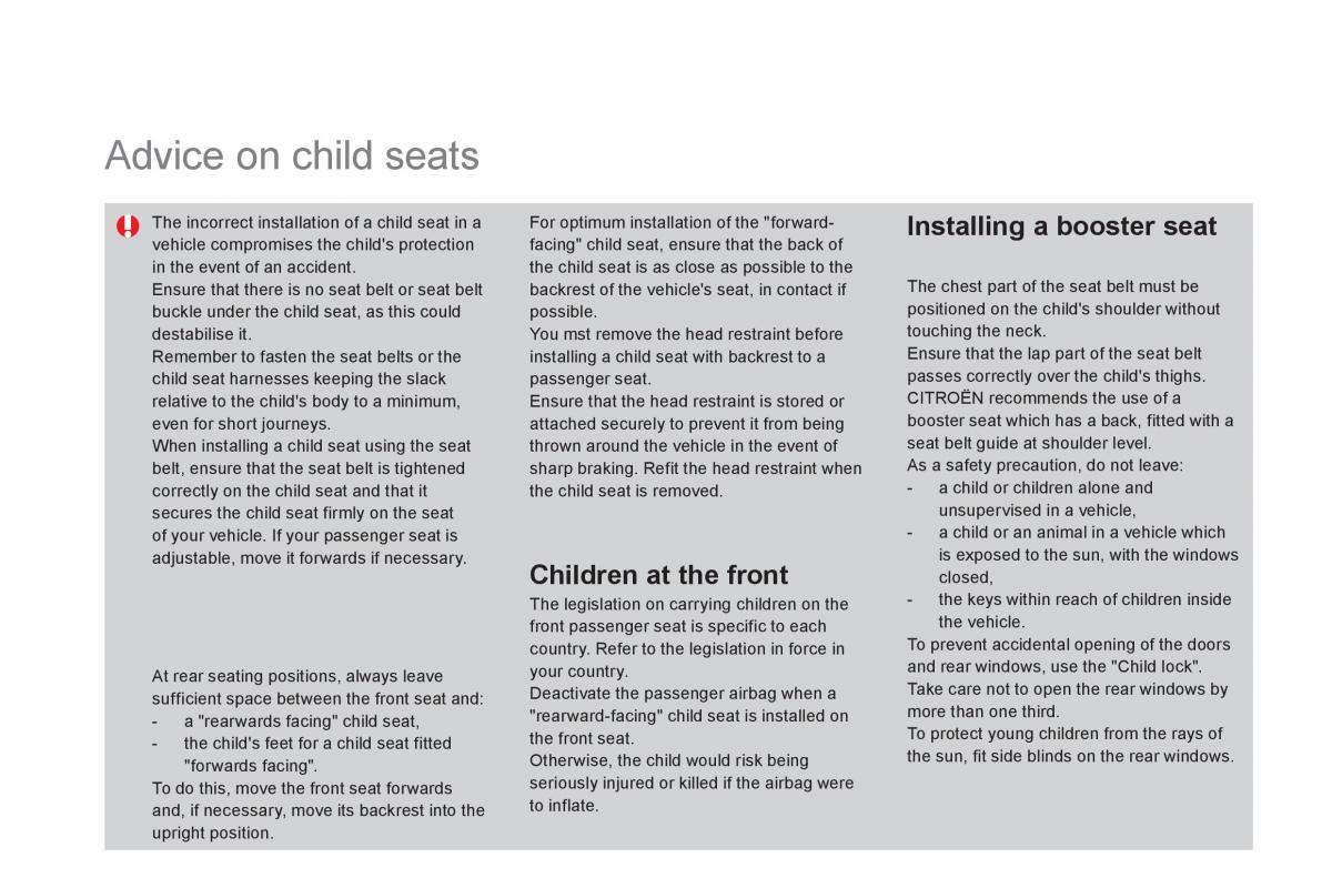 Citroen DS4 owners manual / page 174