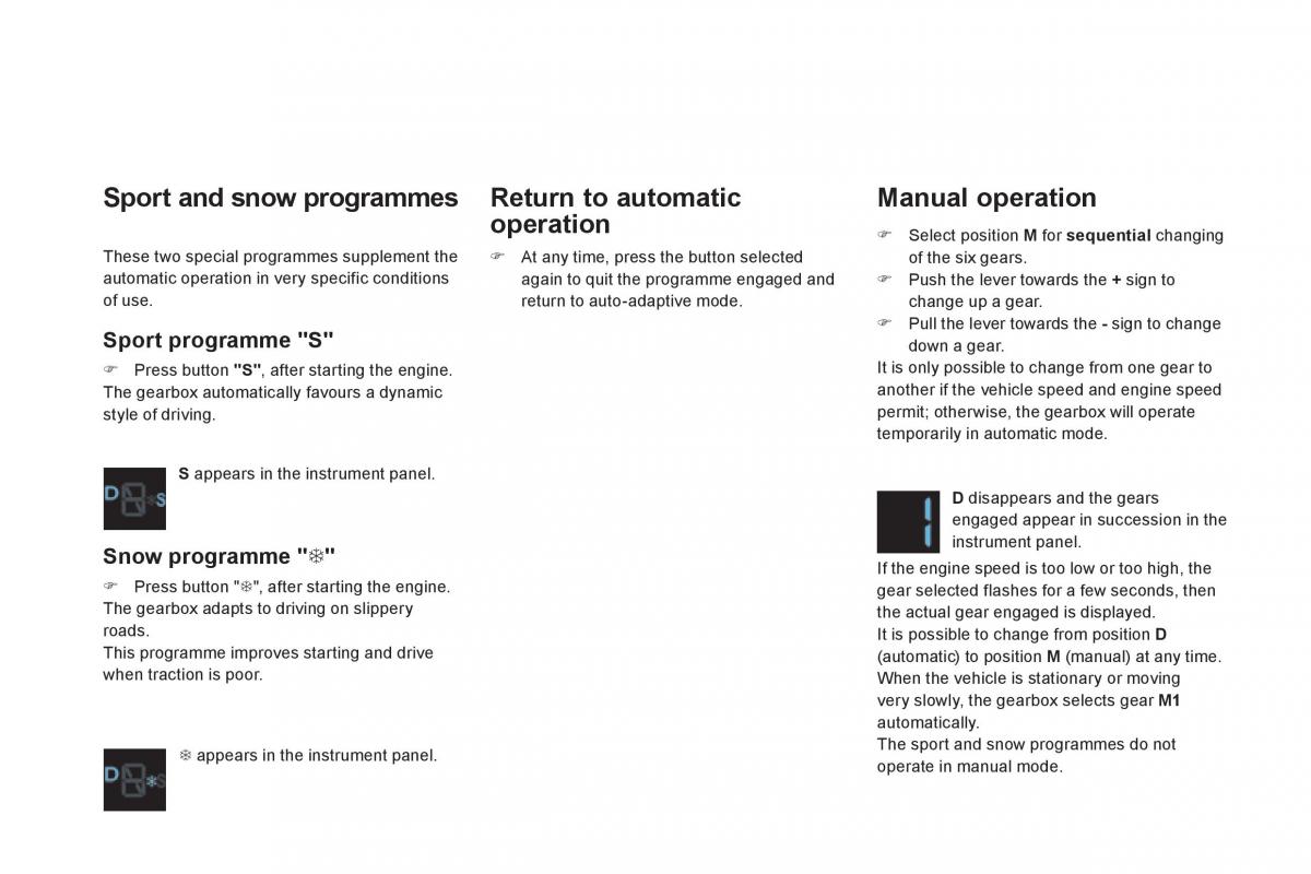 Citroen DS4 owners manual / page 212