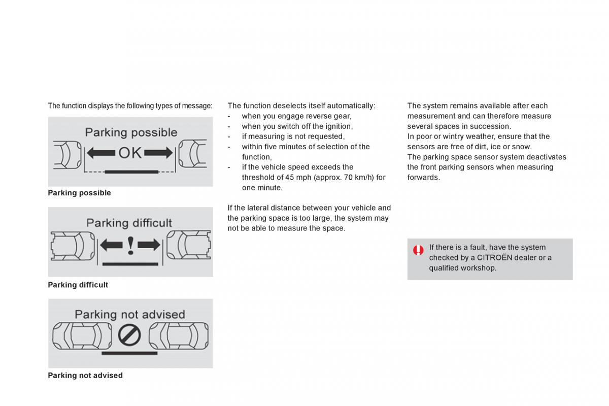 Citroen DS4 owners manual / page 230