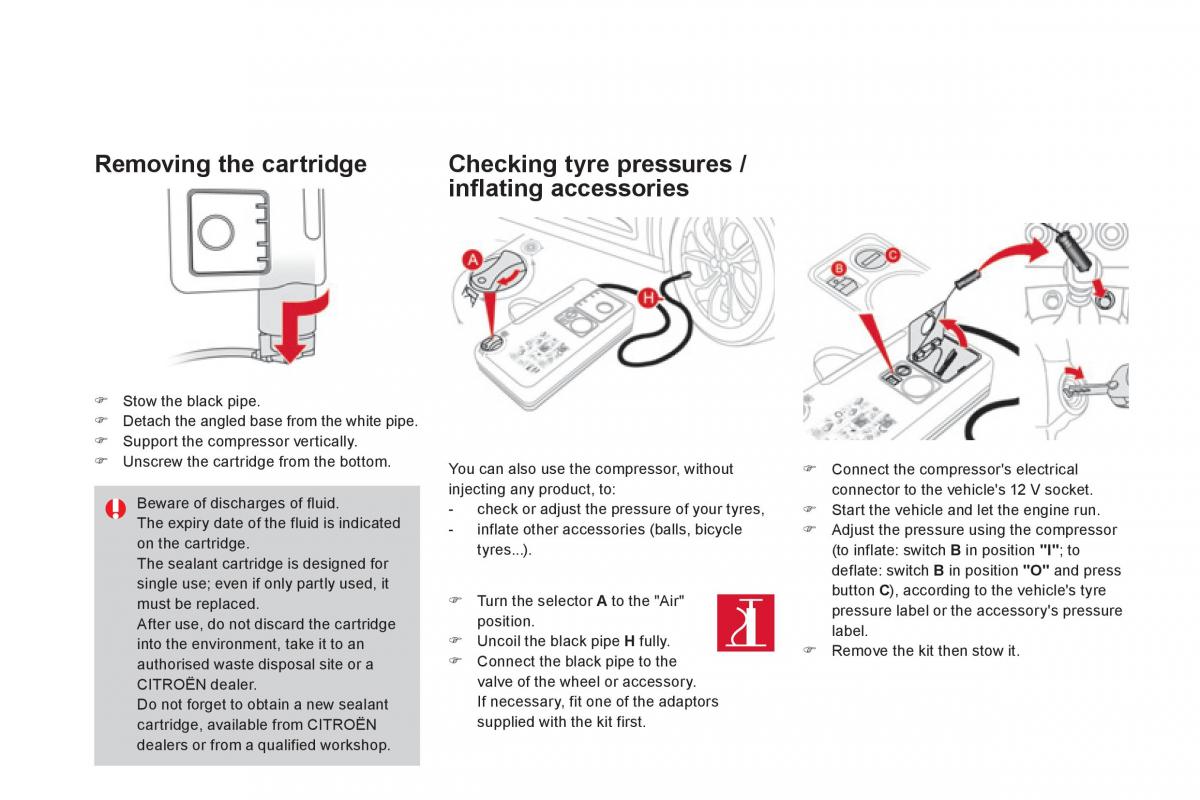 Citroen DS4 owners manual / page 254