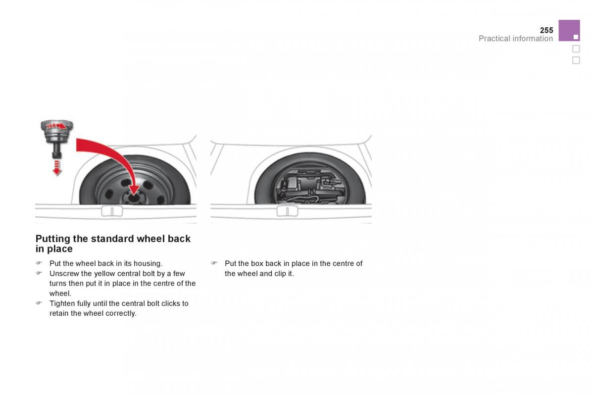 Citroen DS4 owners manual / page 257