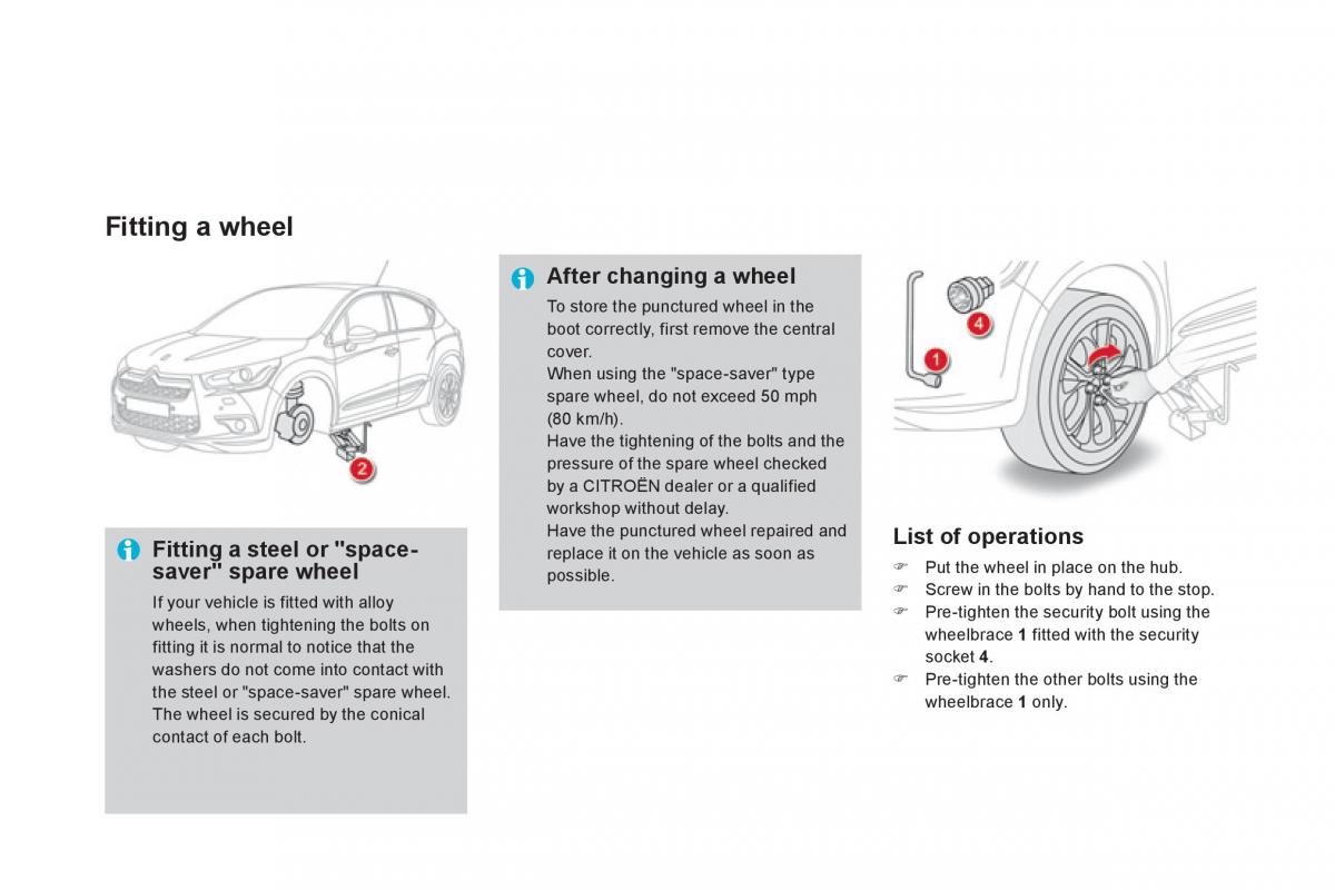 Citroen DS4 owners manual / page 260