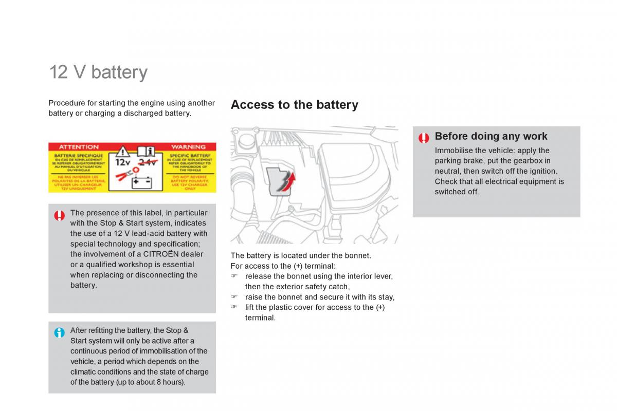 Citroen DS4 owners manual / page 276