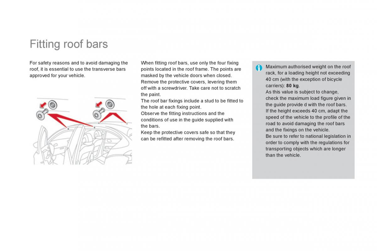 Citroen DS4 owners manual / page 282