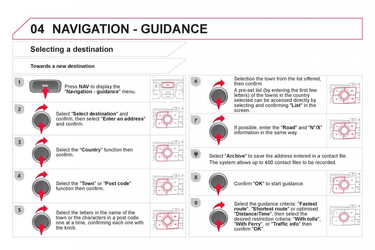 Citroen DS4 owners manual / page 310