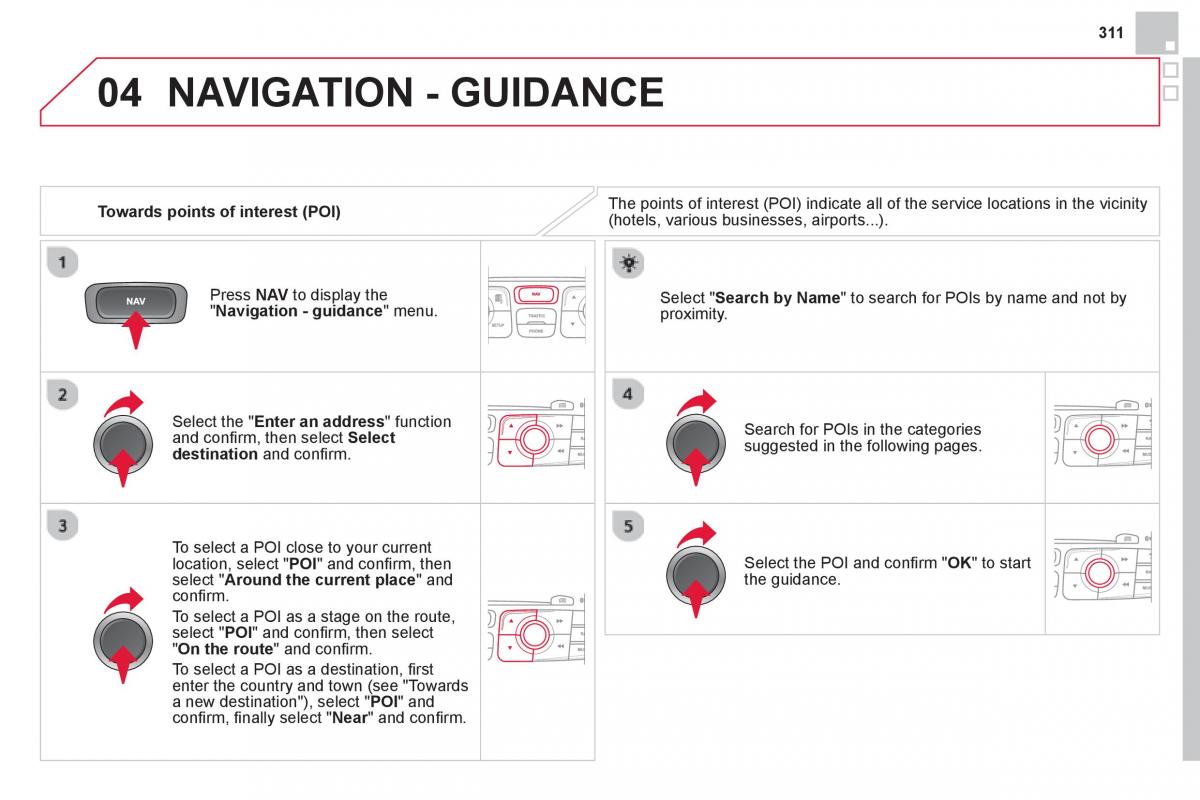 Citroen DS4 owners manual / page 313