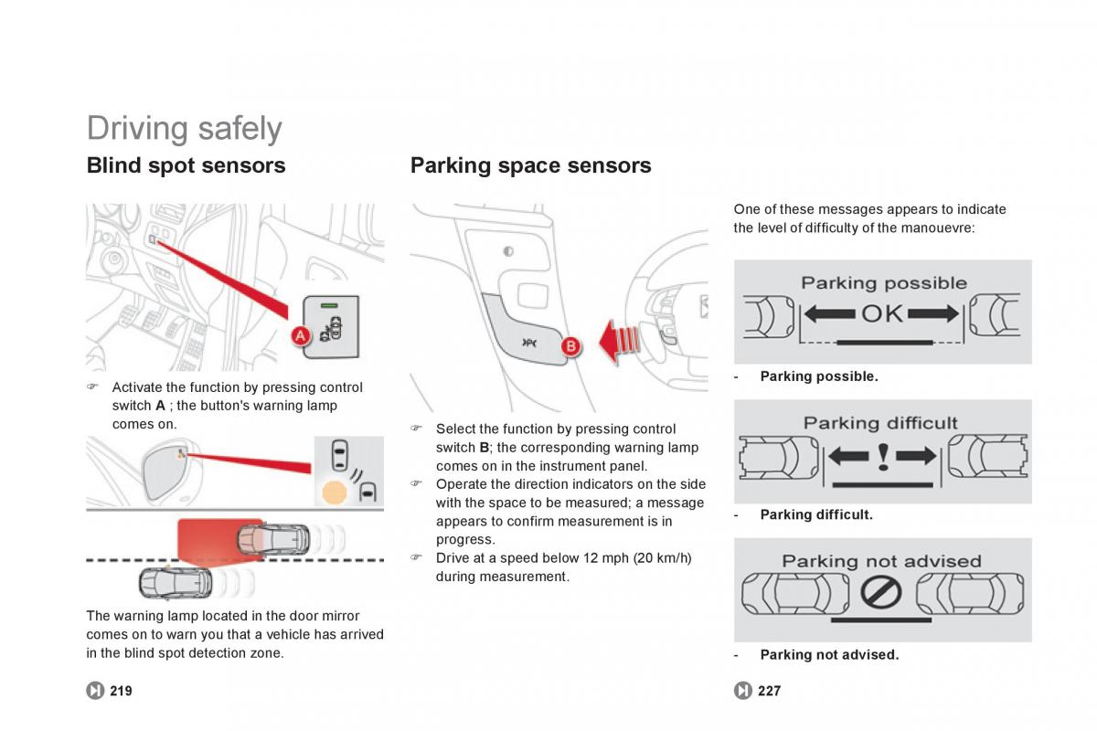 Citroen DS4 owners manual / page 34