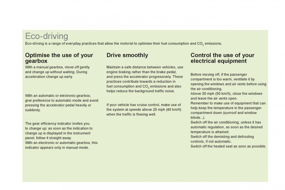 Citroen DS4 owners manual / page 36