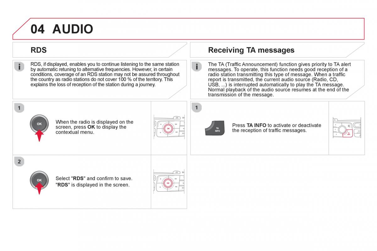 Citroen DS4 owners manual / page 362