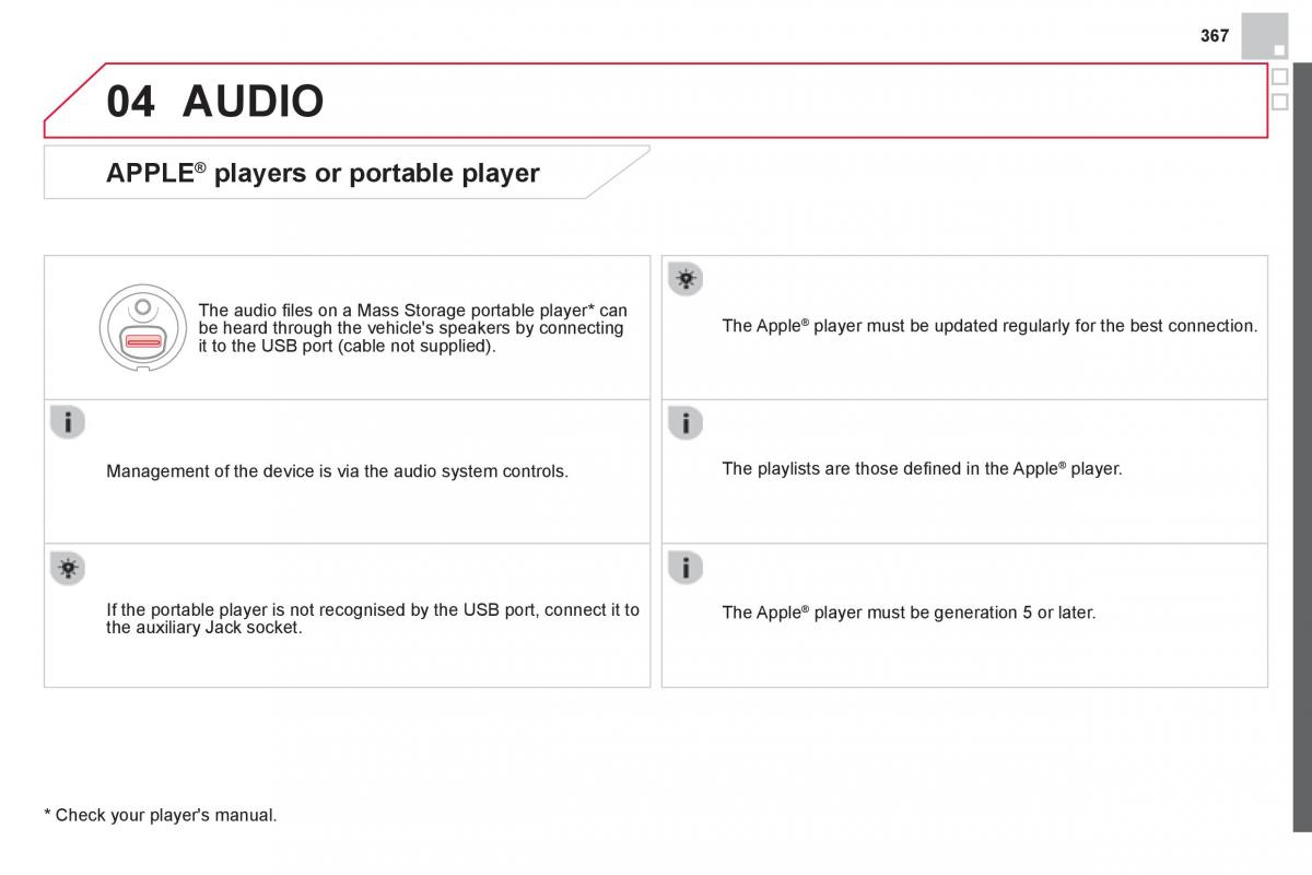 Citroen DS4 owners manual / page 369