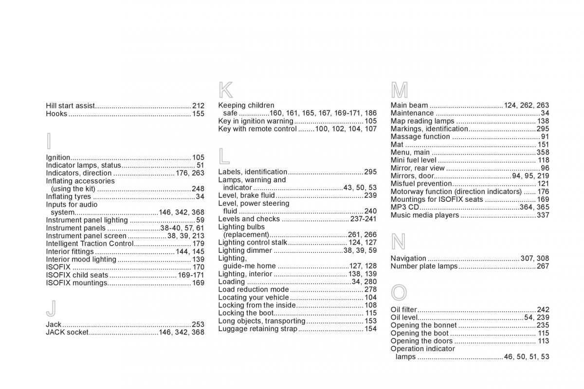 Citroen DS4 owners manual / page 396