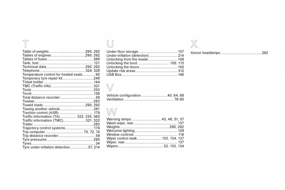 Citroen DS4 owners manual / page 398