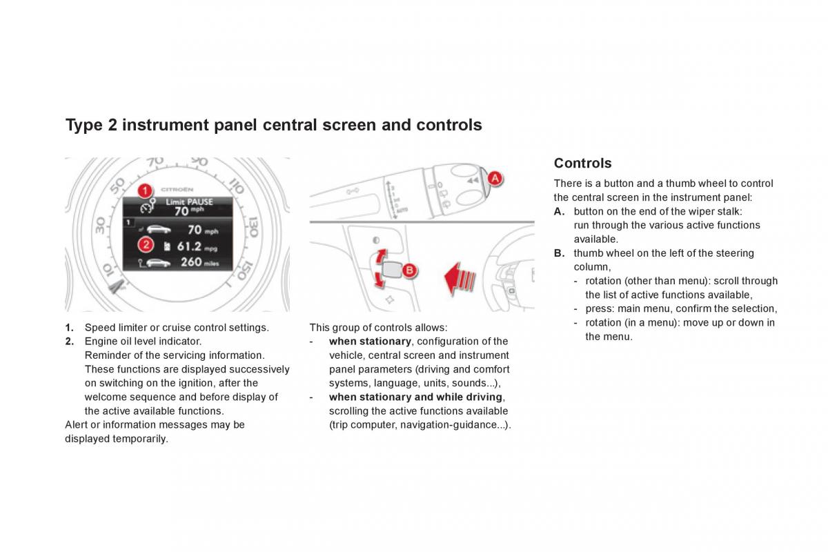 Citroen DS4 owners manual / page 42