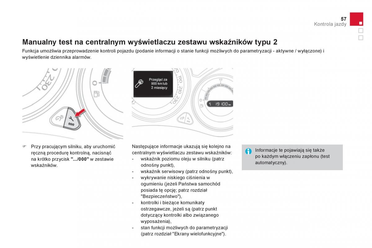 Citroen DS4 instrukcja obslugi / page 59