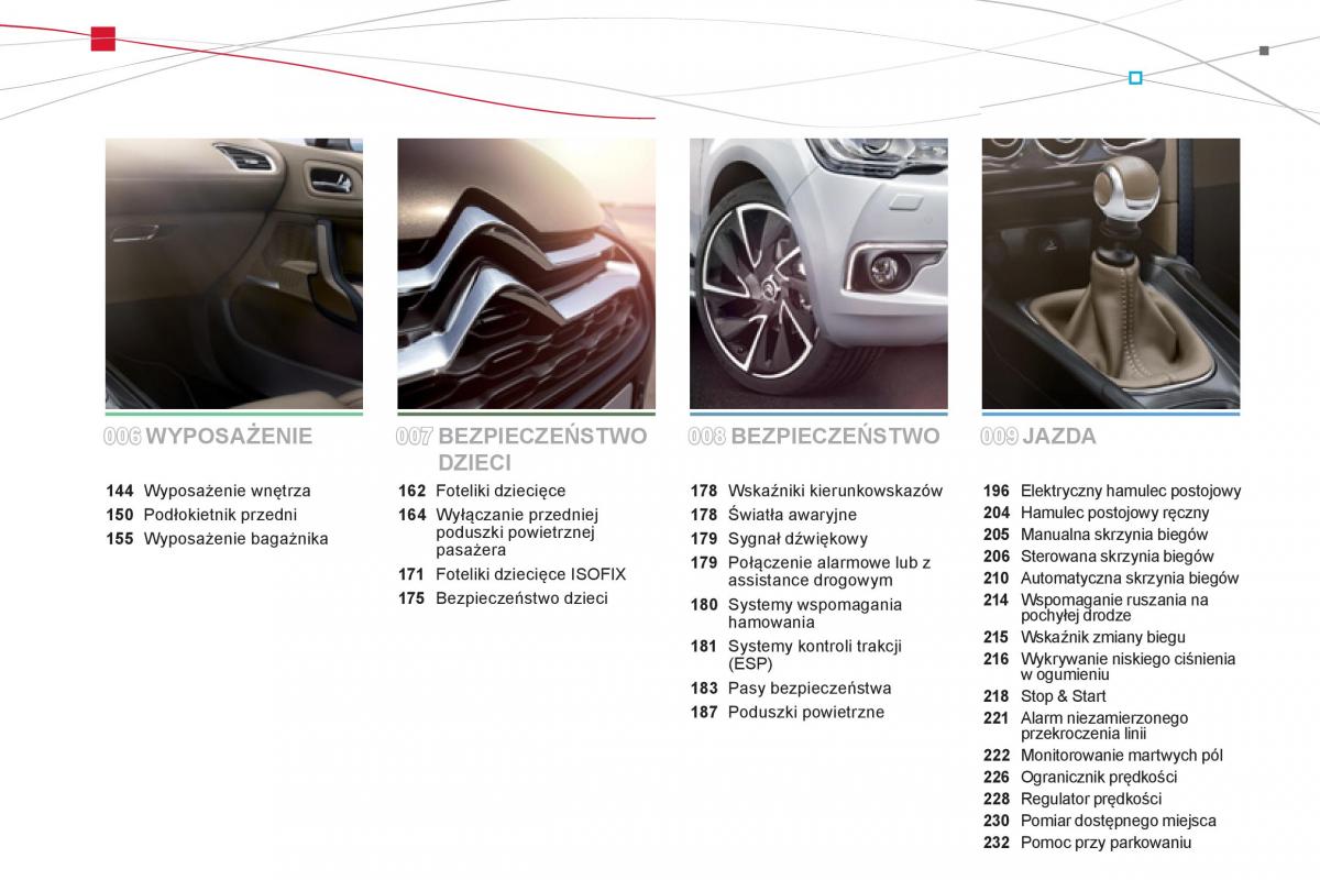 Citroen DS4 instrukcja obslugi / page 6