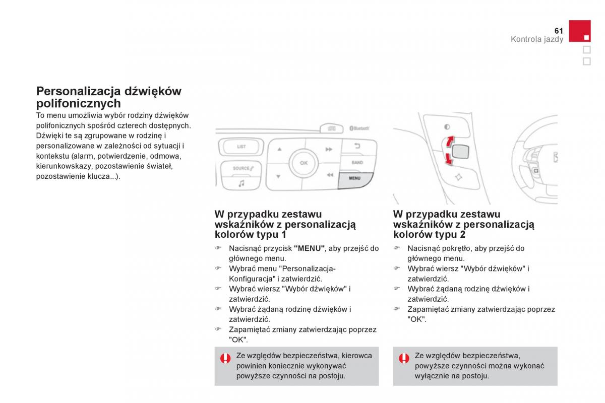 Citroen DS4 instrukcja obslugi / page 63