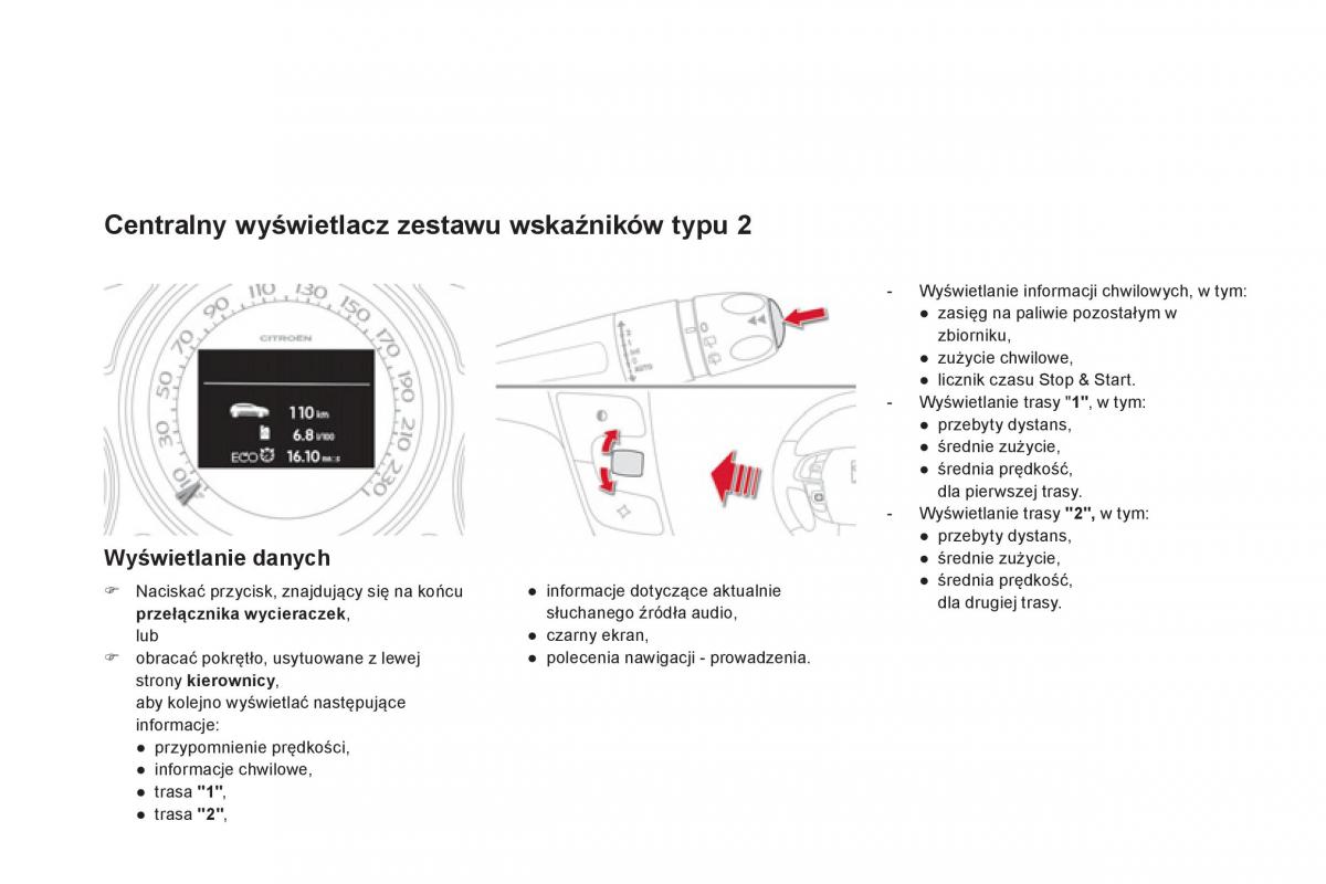 Citroen DS4 instrukcja obslugi / page 74