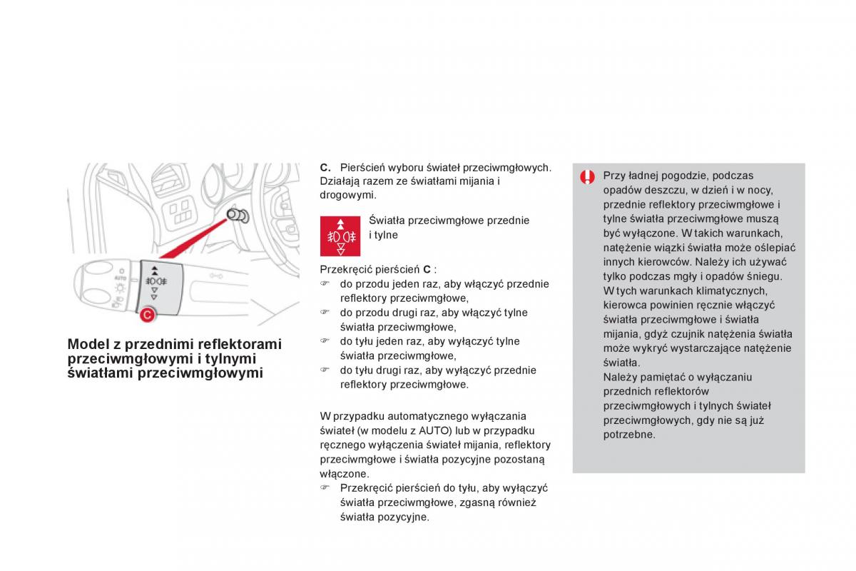 Citroen DS4 instrukcja obslugi / page 128