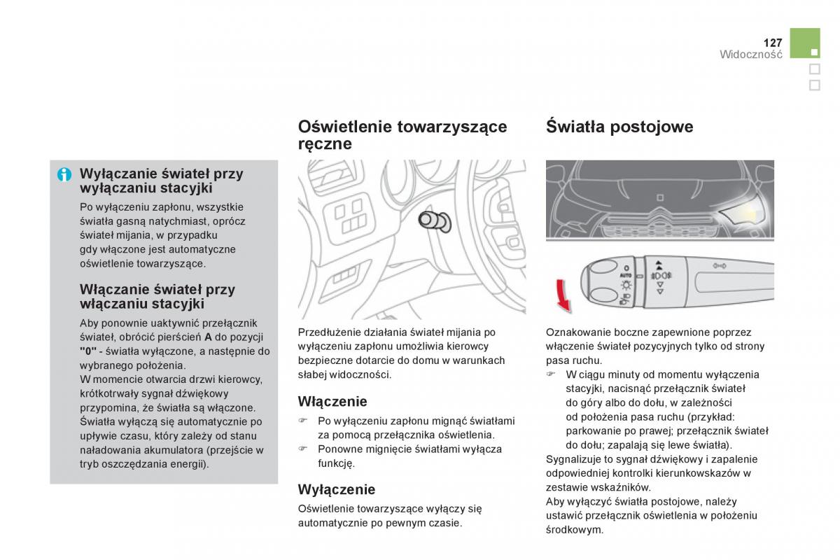 Citroen DS4 instrukcja obslugi / page 129