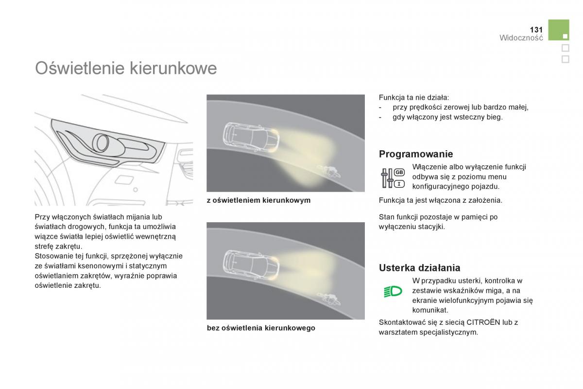 Citroen DS4 instrukcja obslugi / page 133