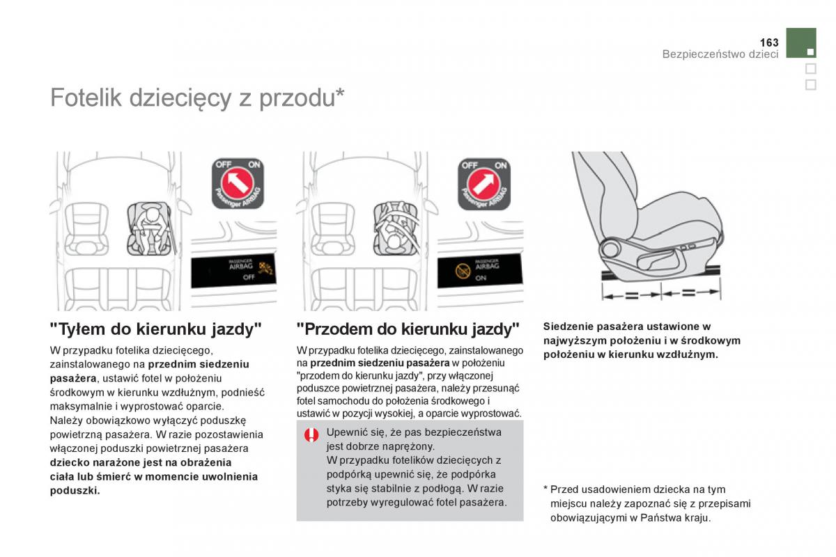 Citroen DS4 instrukcja obslugi / page 165