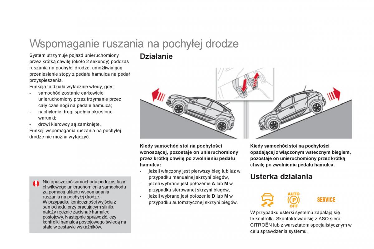 Citroen DS4 instrukcja obslugi / page 216