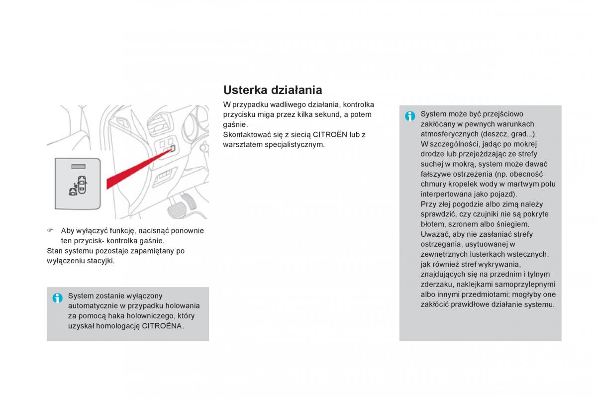 Citroen DS4 instrukcja obslugi / page 226