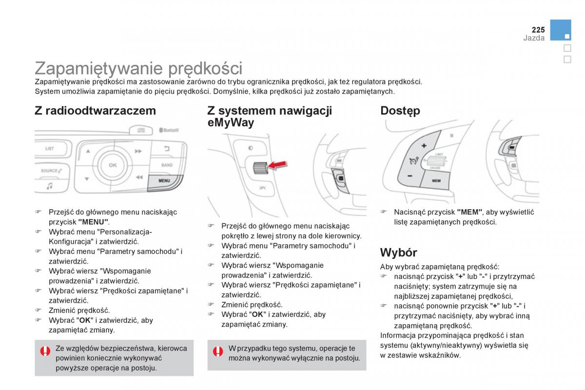 Citroen DS4 instrukcja obslugi / page 227