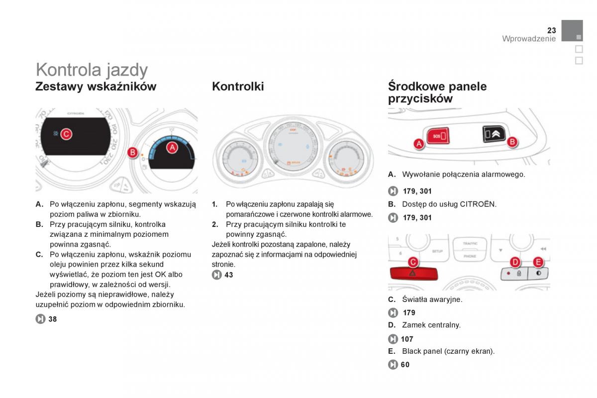 Citroen DS4 instrukcja obslugi / page 25