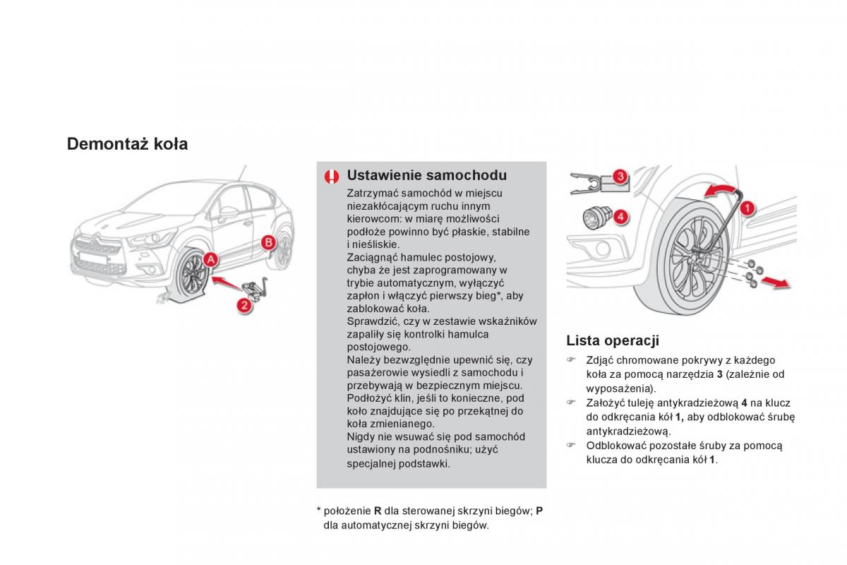 Citroen DS4 instrukcja obslugi / page 260