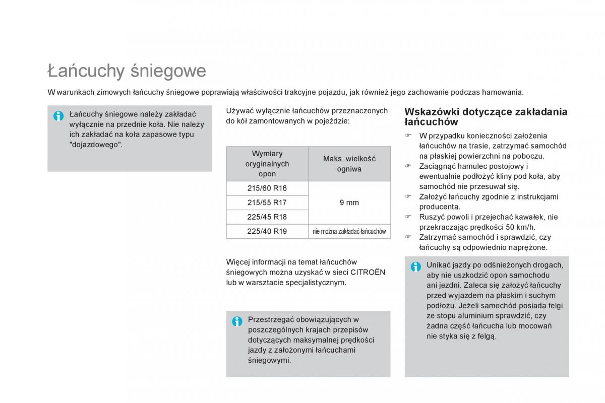 Citroen DS4 instrukcja obslugi / page 264