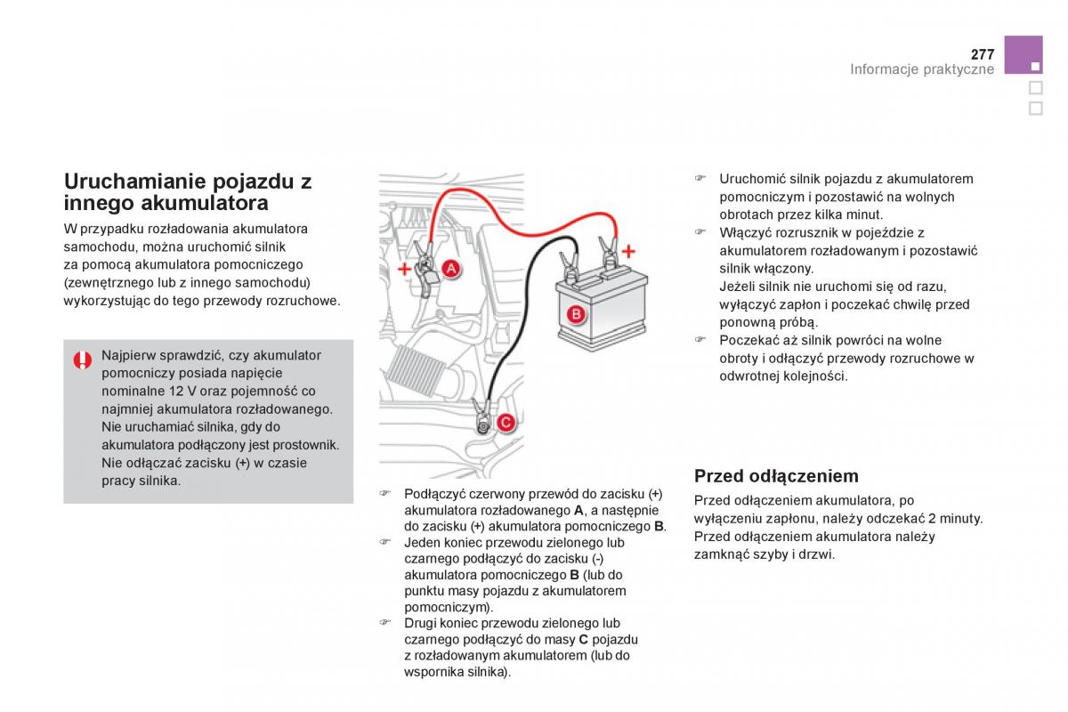 Citroen DS4 instrukcja obslugi / page 279