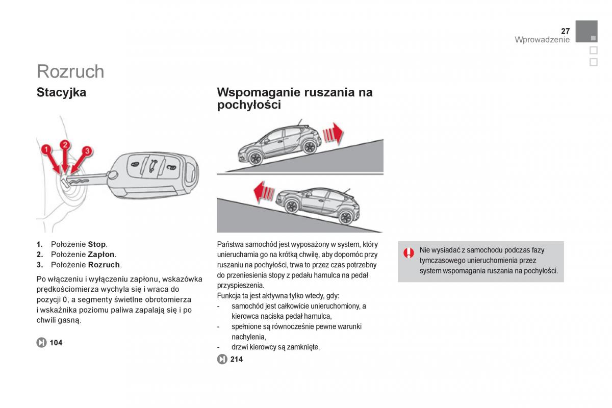 Citroen DS4 instrukcja obslugi / page 29