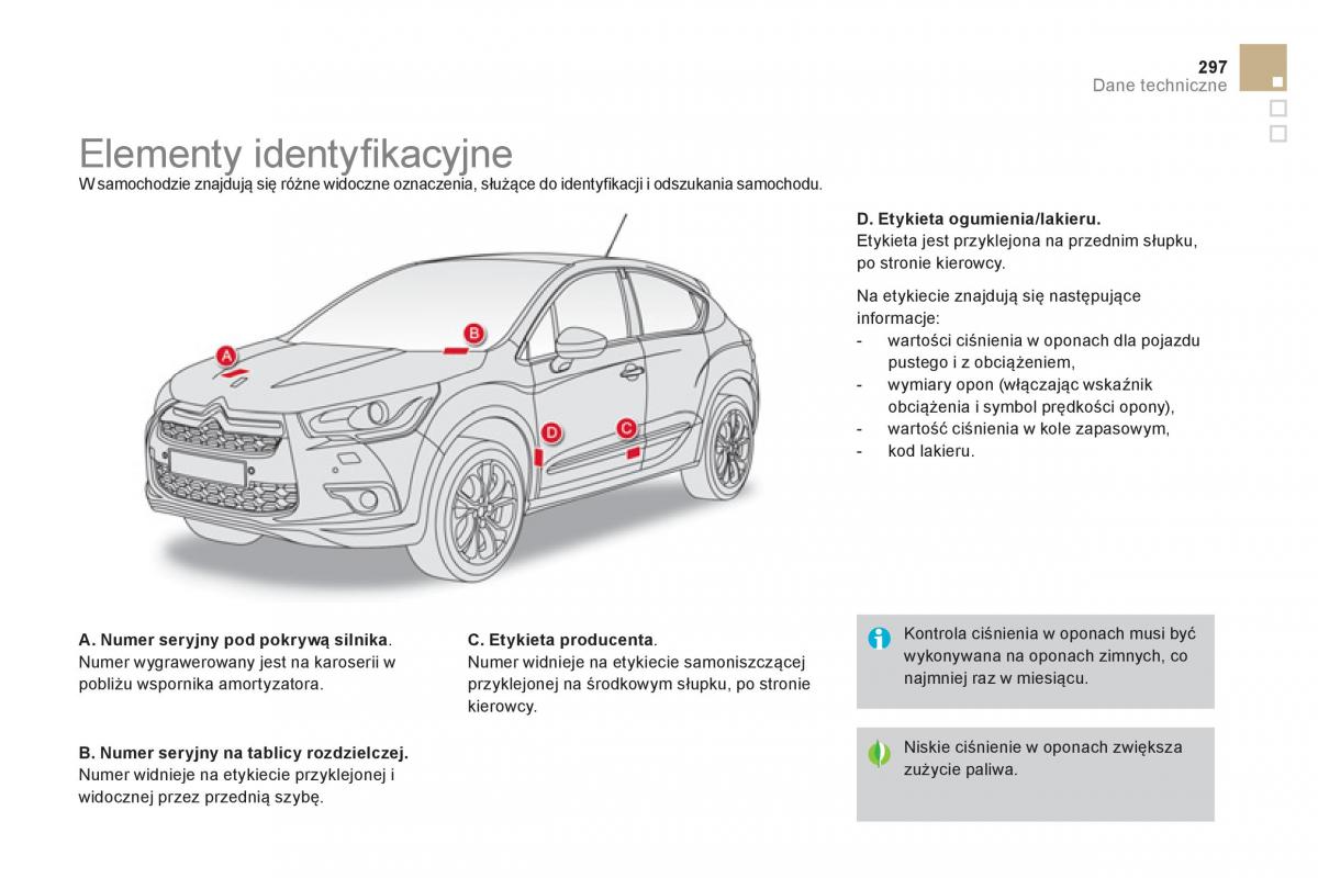 Citroen DS4 instrukcja obslugi / page 299