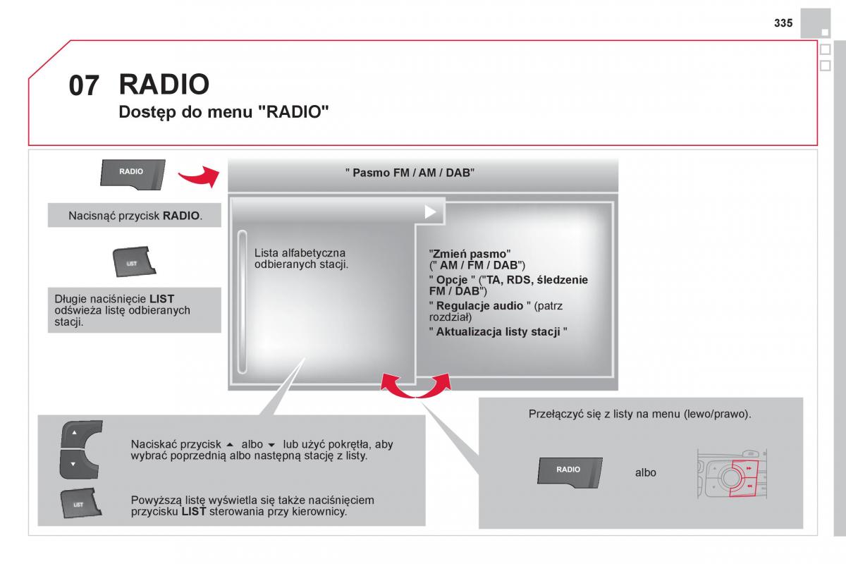 Citroen DS4 instrukcja obslugi / page 337