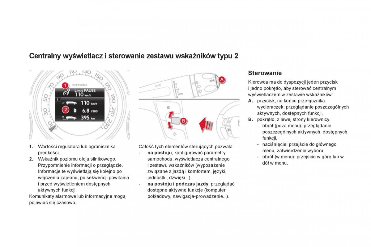 Citroen DS4 instrukcja obslugi / page 42