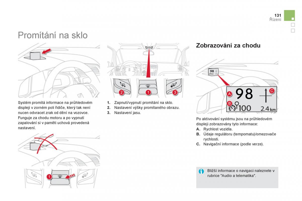 Citroen DS5 navod k obsludze / page 133